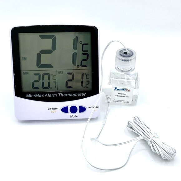 Traceable Big Digit Thermometer VWR Min/Max °C/°F In/Out Alarm READ PLEASE - Picture 1 of 7